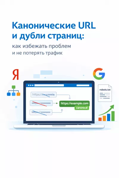 Canonical и дубли страниц: как выбрать основной URL сайта